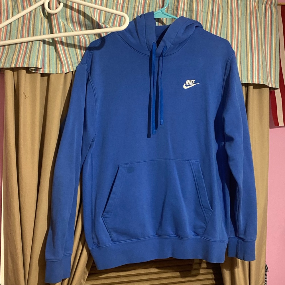 Blue Nike hoodie